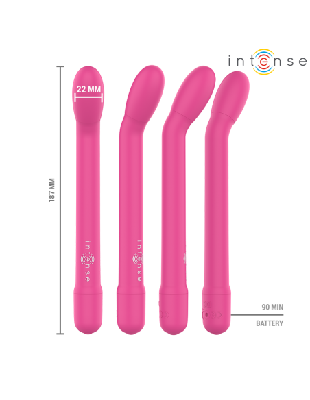 INTENSE - KARLIE ESTIMULADOR PUNTO-G RECARGABLE ROSA