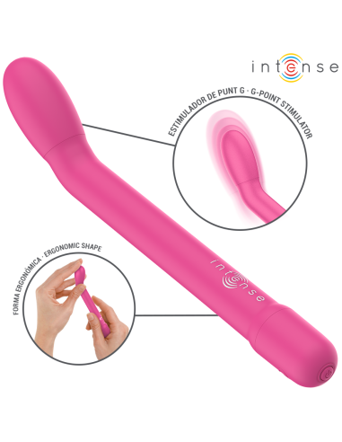 INTENSE - KARLIE ESTIMULADOR PUNTO-G RECARGABLE ROSA