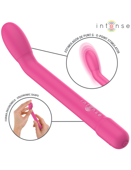 INTENSE - KARLIE ESTIMULADOR PUNTO-G RECARGABLE ROSA