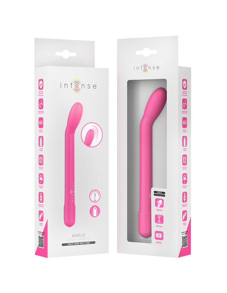 INTENSE - KARLIE ESTIMULADOR PUNTO-G RECARGABLE ROSA
