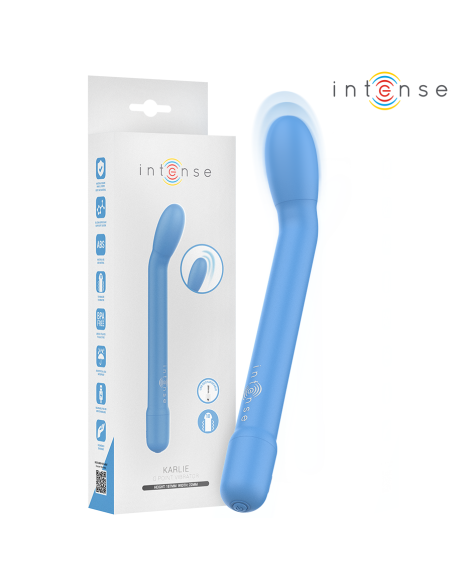 INTENSE - KARLIE ESTIMULADOR PUNTO-G RECARGABLE AZUL