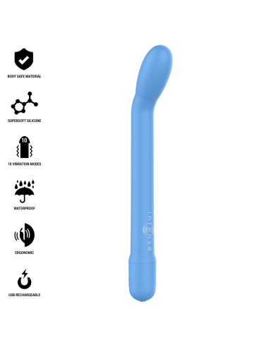 INTENSE - KARLIE ESTIMULADOR PUNTO-G RECARGABLE AZUL