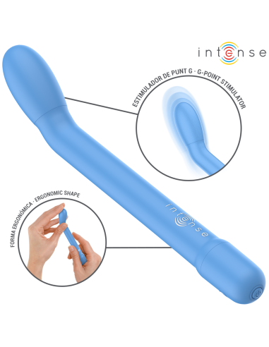 INTENSE - KARLIE ESTIMULADOR PUNTO-G RECARGABLE AZUL
