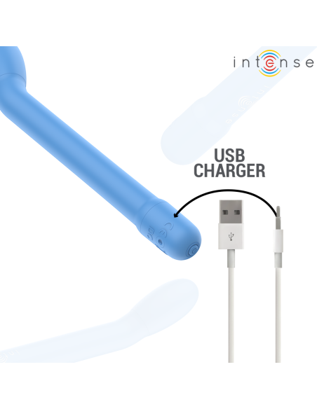 INTENSE - KARLIE ESTIMULADOR PUNTO-G RECARGABLE AZUL