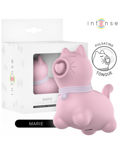 INTENSE - MARIE ESTIMULADOR CON LENGUA EFECTO PULSACIÓN ROSA