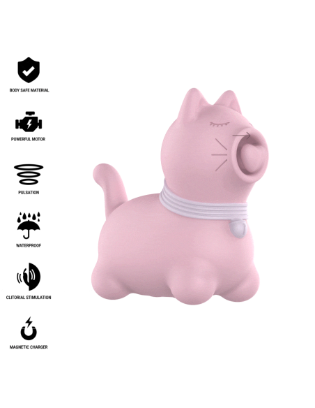 INTENSE - MARIE ESTIMULADOR CON LENGUA EFECTO PULSACIÓN ROSA