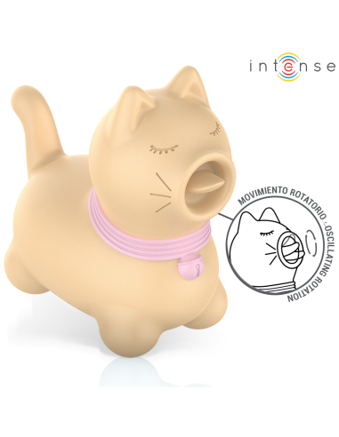 INTENSE - TOULOUSE ESTIMULADOR CON LENGUA ROTATIVA 360º AMARILLO