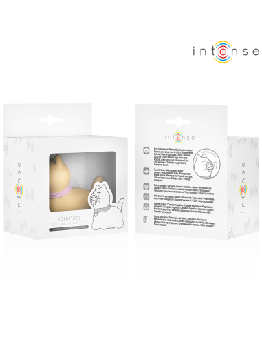 INTENSE - TOULOUSE ESTIMULADOR CON LENGUA ROTATIVA 360º AMARILLO