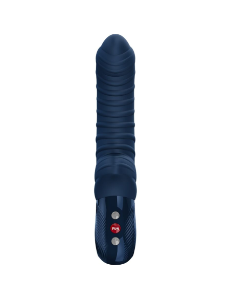 FUN FACTORY - TIGER VIBRADOR PUNTO G AZUL OSCURO