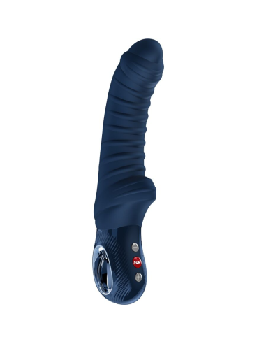 FUN FACTORY - TIGER VIBRADOR PUNTO G AZUL OSCURO