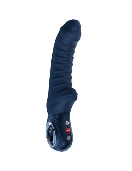 FUN FACTORY - TIGER VIBRADOR PUNTO G AZUL OSCURO