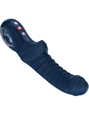 FUN FACTORY - TIGER VIBRADOR PUNTO G AZUL OSCURO