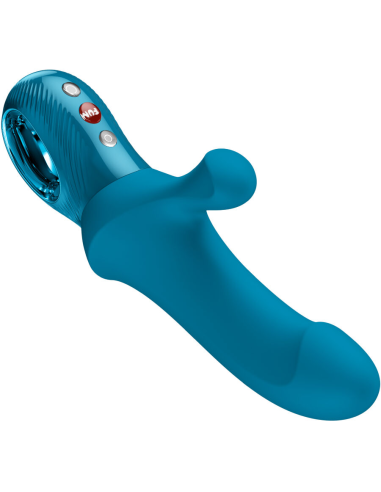 FUN FACTORY - BI STRONIC CURVE CONEJO ESTIMULADOR DE EMPUJE AGUAMARINA