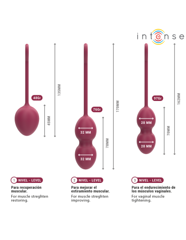 INTENSE - CHARLI KIT BOLAS KEGEL VIOLET