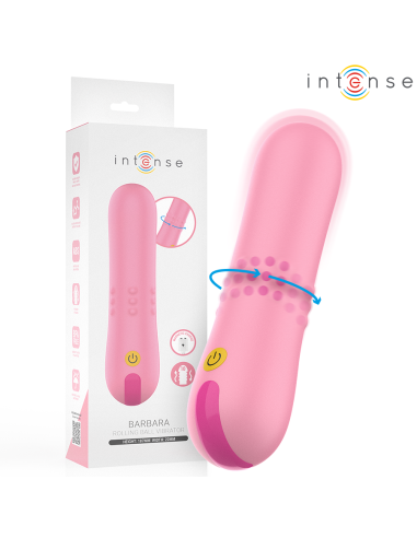 INTENSE - BARBARA VIBRADOR CON PERLAS GIRATORIAS