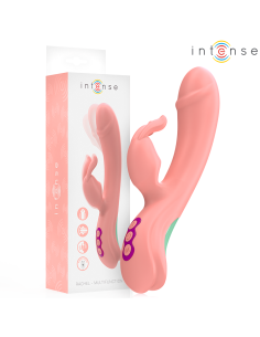 INTENSE - RACHEL VIBRADOR RABBIT 5 VIBRACIONES ROSA