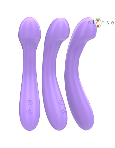 INTENSE - BECKY VIBRADOR 19 CM CALENTABLE 7 VIBRACIONES MORADO