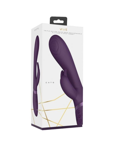 VIVE - CATO Vibrador Silicona Punto G | SexPlace.MX