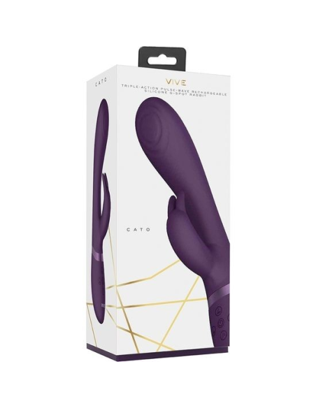 VIVE - CATO Vibrador Silicona Punto G | SexPlace.MX