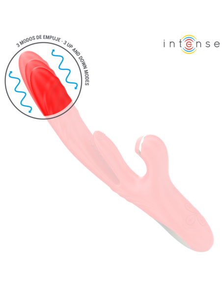 INTENSE - KAROL VIBRADOR MULTIFUNCIÓN EMPUJE and SUCCION and ESTIMULACIÓN