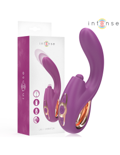 INTENSE - LALI VIBRADOR PUNTO G MULTIFUNCIÓN ESTIMULACIÓN and EMPUJE and VIBRACIÓN MORADO