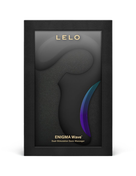 LELO - ENIGMA WAVE MASAJEADOR TRIPLE VIBRACIÓN NEGRO