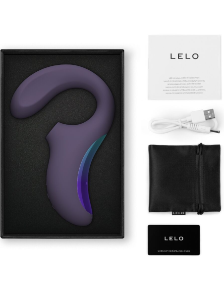 LELO - ENIGMA WAVE MASAJEADOR TRIPLE VIBRACIÓN MORADO