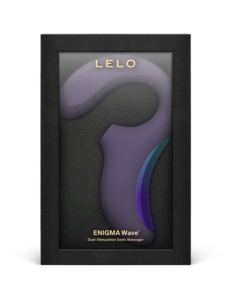 LELO - ENIGMA WAVE MASAJEADOR TRIPLE VIBRACIÓN MORADO