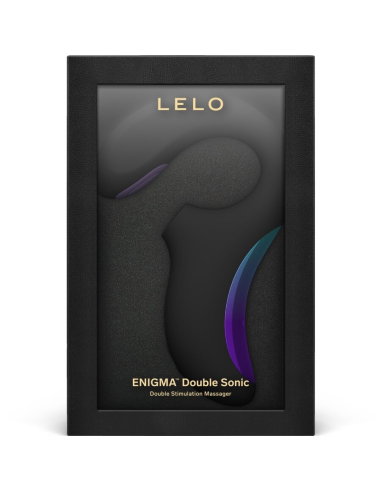 LELO - ENIGMA DOUBLE SONIC VIBRADOR PUNTO G NEGRO