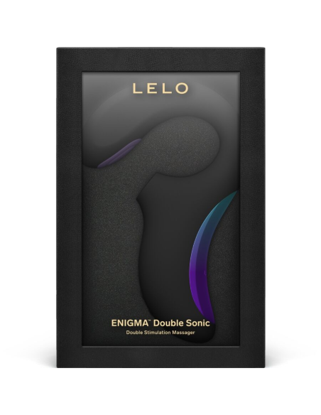 LELO - ENIGMA DOUBLE SONIC VIBRADOR PUNTO G NEGRO
