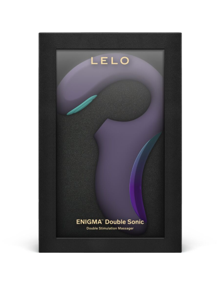 LELO - ENIGMA DOUBLE SONIC VIBRADOR PUNTO G MORADO