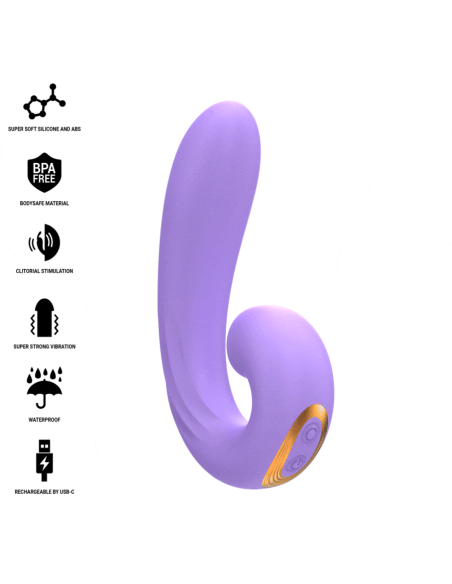 INTENSE - MERYL ESTIMULADOR CLÍTORIS DOBLE VIBRACIÓN