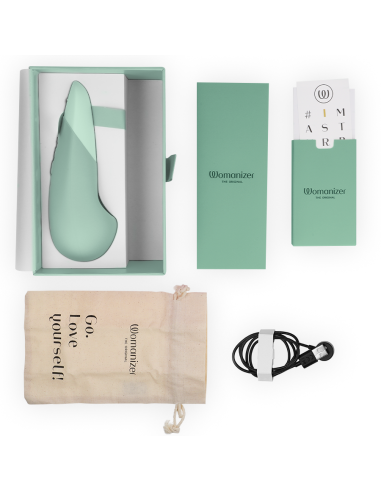 WOMANIZER - VIBE VIBRADOR LAY-ON SILENCIOSO VERDE CLARO