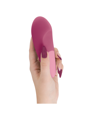 WOMANIZER - VIBE VIBRADOR LAY-ON SILENCIOSO ROSA OSCURO