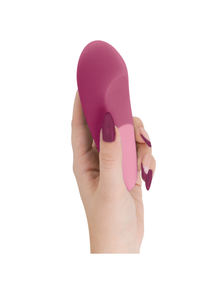 WOMANIZER - VIBE VIBRADOR LAY-ON SILENCIOSO ROSA OSCURO