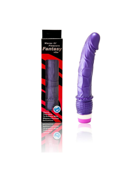 BAILE - WAVES OF PLEASURE VIBRADOR 23 CM MORADO