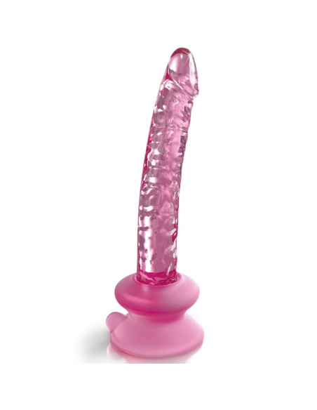 ICICLES - N. 86 DILDO VIDRIO CON VENTOSA