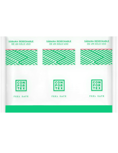 CONFORTEX - SÁBANAS HIGIÉNICAS DESECHABLES EN BOLSA INDIVIDUAL