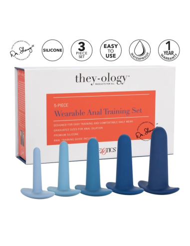 CALEXOTICS - WEARABLE ANAL TRAINING SET 5 PIECES