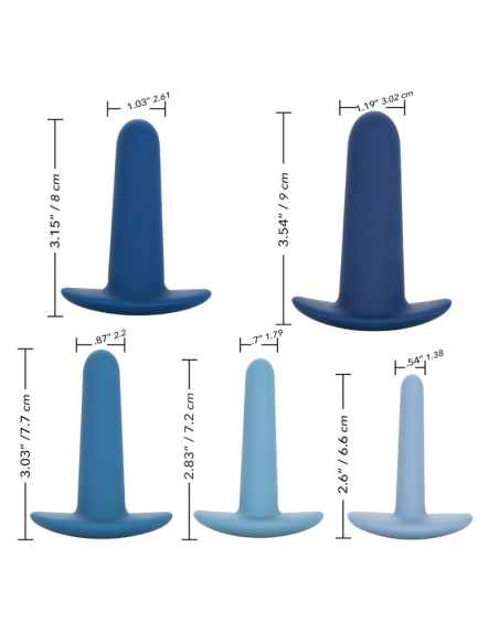 CALEXOTICS - WEARABLE ANAL TRAINING SET 5 PIECES