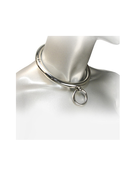 METAL HARD - BDSM COLLAR CON ARGOLLA 10CM