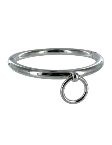 METAL HARD - BDSM COLLAR CON ARGOLLA 10CM