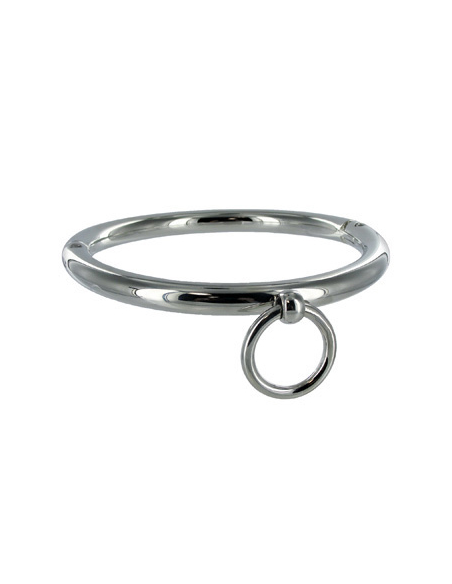 METAL HARD - BDSM COLLAR CON ARGOLLA 18CM