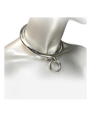 METAL HARD - BDSM COLLAR CON ARGOLLA 18CM