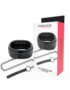 DARKNESS - COLLAR CON CADENA NEGRO