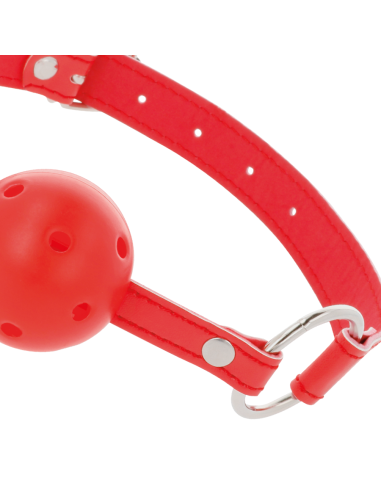 DARKNESS - MORDAZA TRANSPIRABLE ROJO