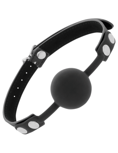 DARKNESS - MORDAZA SILICONA NEGRO