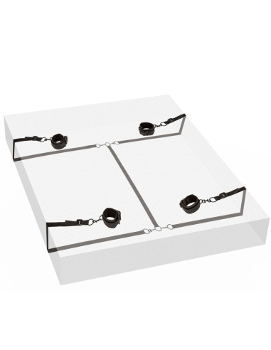 CALEXOTICS - BOUNDLESS RED RESTRAINT SET RESTRICCION CAMA