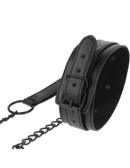 INTENSE - FETISH COLLAR DE CUERO VEGANO