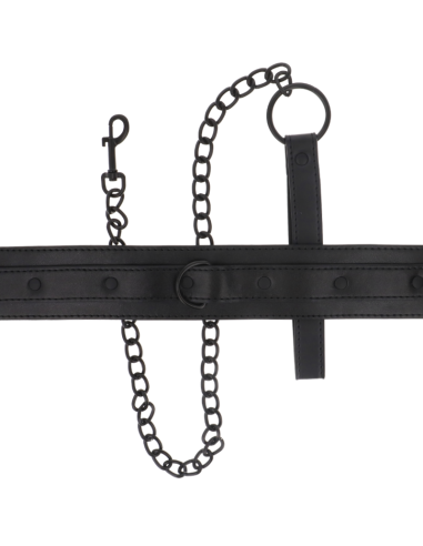 INTENSE - FETISH COLLAR DE CUERO VEGANO